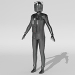Click to download the 'Cyberman (for Poser)'