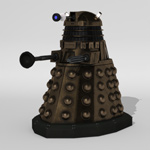 Click to download the 'Dalek (by Dodger) (for Poser)'