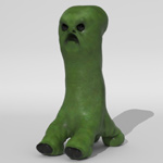 Click to download the 'Creeper (for Poser)'