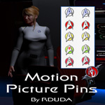 Click to download the 'Fleet Badges TMP (for Poser)'