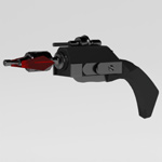 Click to download the 'Klingon Disruptor TOS (for Poser)'